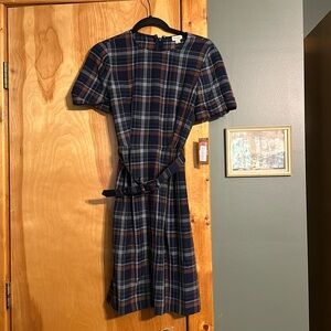 Cremieux plaid dress
